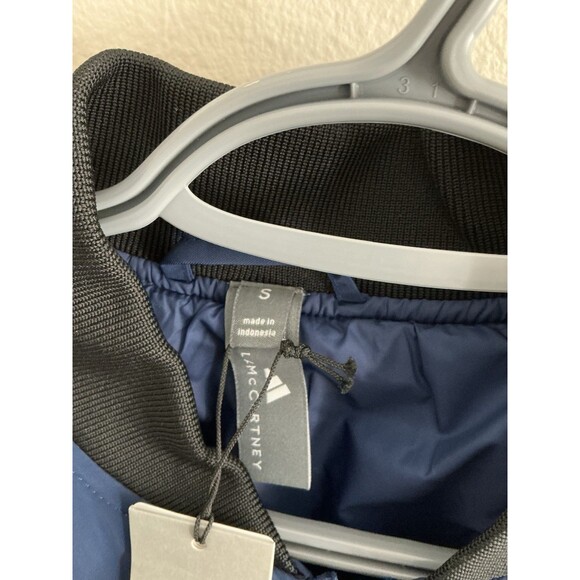 Adidas by Stella McCartney Women's Size S Sportswear Woven Bomber Jacket Navy - Picture 5 of 8